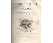 L'Agriculture. Poeme, 2 parti in 1 vol.