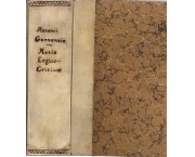 Antonii Genuensis in regia neapolitana academia ethicae professoris Elementorum Artis Logicocriticae libri V editio ultima
