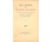 Les carnets de Joseph Joubert, in 2 voll.