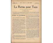 La Revue pour Tous, 1912 annata completa