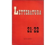 Letteratura. Rivista di lettere e di arte contemporanea nÂ° 21- 22