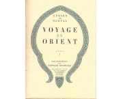 Voyage en Orient, in 4 voll.