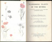 Flowering plants of the Riviera. A descriptive account of 1800 of the more interesting species