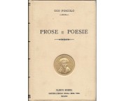 Prose e Poesie di Ugo Foscolo scelte e illustrate da Ernesto Marinoni