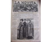 La Novita'. Corriere delle dame. Giornale illustrato delle mode e dei lavori femminili. Anno XVIII