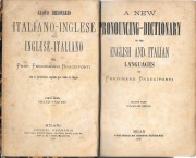 Nuovo dizionario italiano- inglese ed inglese - italiano con la pronuncia segnata per ambe le lingue