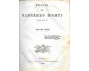 Poesie di Vincenzo Monti con note