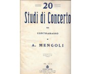 20 Studi di Concerto per contrabasso - La tecnica superiore del contrabbasso. Venti studi - Nuovo metodo per contrabbasso a 4 e 5 corde. Seconda parte V. Corso pratico