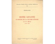 SESTRI LEVANTE - Un bourg de la Ligurie Génoise au XVe siècle (1450-1500)
