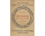 PENSIERI - secondo l'edizione di L. Brunschvicg, in 2 voll.