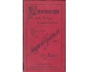 Vademecum dell'artista d'ornamenti ad uso ingegneri, architetti, pittori, scultori, incisori, ecc. – 835 MOTIVI per le arti decorative in colore, stoffe, metalli, legno ecc.