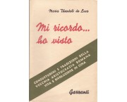 Mi ricordo… ho visto