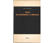 Saggi sul risparmio e l'imposta