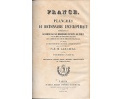 FRANCE - Planches du Dictionnaire Encyclopédique représentant les édifices les plus remarquables  ...