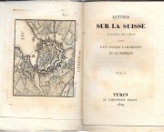 Lettres sur la SUISSE écrites en 1820 suivies d'un voyage à Chamouny et au Simplon, in 6 voll.