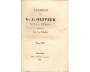 Viaggio di G. A. Olivier nella Persia tradotto dal Cav. Borghi, in 8 voll.