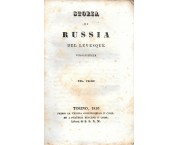 Storia di Russia del Levesque volgarizzata, in 11 voll.