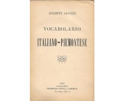 Vocabolario Italiano-Piemontese