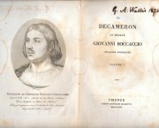 IL DECAMERONE di Messer Giovanni Boccacci, cittadino fiorentino - 4 voll.