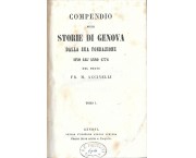 Compendio delle storie di Genova dalla sua fondazione sino all'anno 1776, in 3 voll.