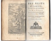 Les Nuits d'Young. Traduites de l'anglois par M. le Tourneur. Nouvelle édition, corrigée & augmentée du Triomphe de la Religion
