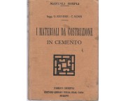 I materiali da costruzione in cemento