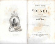 Oeuvres choisies de Volney précédées d'une Notice sur la vie de l'auteur. Les Ruines - La Loi naturelle - L'histoire de Samuel