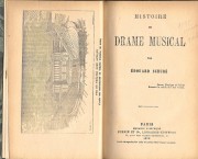 Histoire du Drame musicale