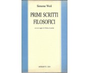 Primi scritti filosofici