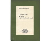 Chiesa e Stato in Italia negli ultimi cento anni