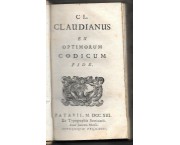 Cl. Claudianus Ex Optimorum Codicum Fide