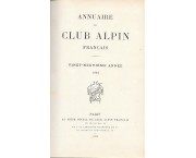 Annuaire du Club Alpin français. 29 année
