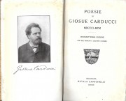 POESIE di Giosuè Carducci MDCCCL - MCM