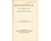 Beethoven. Eine kunststudie. Neudruck mit erganzung und erlauterungen von Alfr. Chr. Kalischer