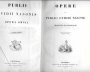 Opere di Publio Ovidio Nasone tradotte ed illustrate -Le vite degli eccellenti comandanti, traduzion ...