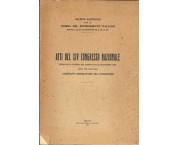 ATTI del XIV Congresso Nazionale tenutosi in Trento nei giorni 20 - 21 - 22 settembre 1926