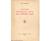 Rassegna bibliografico - critica della letteratura italiana
