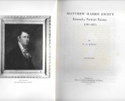 Matthew Harris Jouett. Kentucky portrait painter (1787 - 1827)