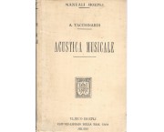 Acustica musicale