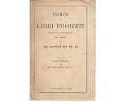 Indice dei libri proibiti riveduto e pubblicato per ordine di sua santità Pio Papa XI