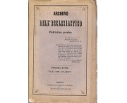 Archivio dell'Ecclesiastico, fascicolo 21-22 settembre-ottobre, volume quarto. La Massoneria