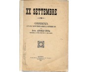 XX Settembre. Conferenza letta nel Teatro Principe Amedeo il 20 Settembre 1895 dal dott. Angelo Nota ...