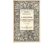 Il romanticismo e la poesia italiana dal Parini al Carducci