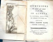 Istruzione di quanto può vedersi di più bello in Genova in pittura, scultura, ed architettura ecc.