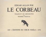 Le corbeau. Traduit et décrypté par Pierre Pascal