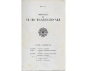 Rivista di Studi Tradizionali anno 1 n° 1