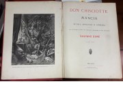 Don Chisciotte della Mancia Illustrato con 120 Quadri Grandi e 250 Disegni di Gustave Dore', in 2 vo ...